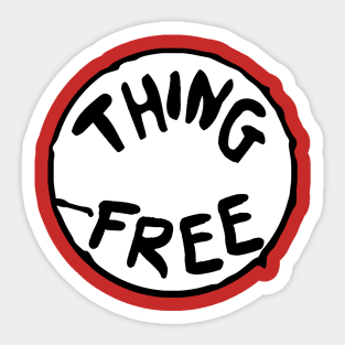 Thing Free Sticker